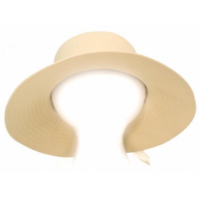 "Naturally Yours"  Classic Tan Khaki Wide Brim Floppy Sun Hat by Calico Caps  eb-92587588